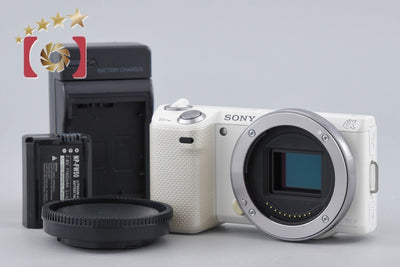 【中古】SONY ソニー α NEX-5N ホワイト ミラーレス一眼カメラ