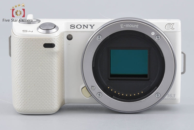 中古】SONY ソニー α NEX-5N ホワイト ミラーレス一眼カメラ – Five