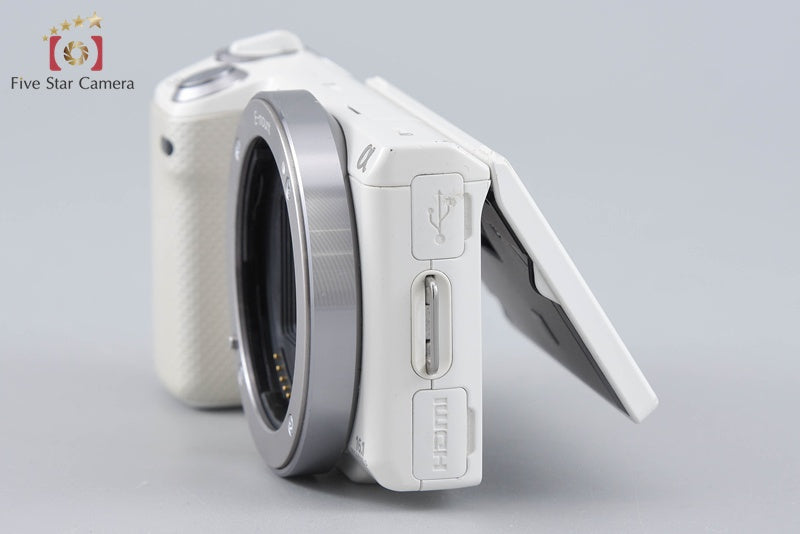 中古】SONY ソニー α NEX-5N ホワイト ミラーレス一眼カメラ – Five