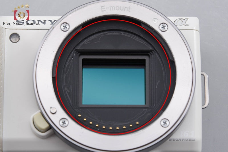 中古】SONY ソニー α NEX-5N ホワイト ミラーレス一眼カメラ – Five