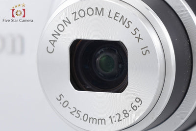 【中古】Canon キヤノン PowerShot A2400 IS シルバー コンパクトデジタルカメラ