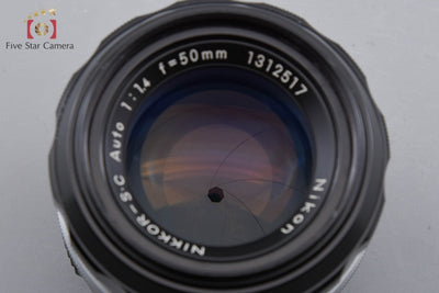 【中古】Nikon ニコン NIKKOR-S.C Auto 50mm f/1.4 Ai改