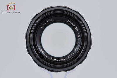 【中古】Nikon ニコン NIKKOR-S.C Auto 50mm f/1.4 Ai改