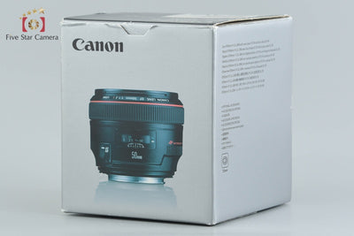 【中古】Canon キヤノン EF 50mm f/1.2 L USM 元箱付き