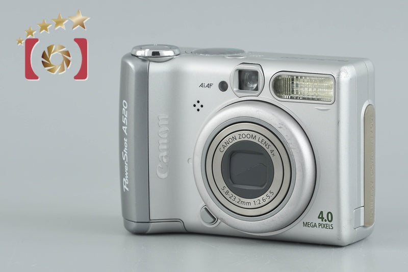 【中古】Canon キヤノン PowerShot A520 コンパクトデジタルカメラ