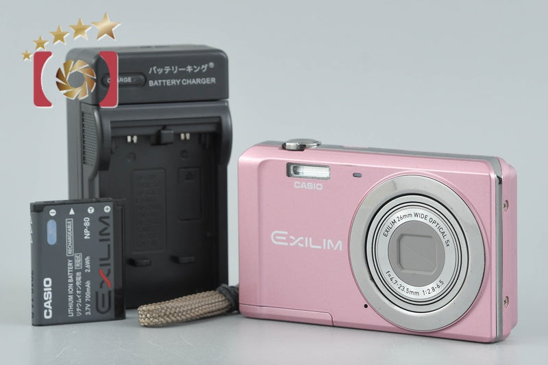 【中古】CASIO カシオ EXILIM EX-ZS5 ピンク コンパクトデジタルカメラ