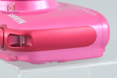 【中古】Nikon ニコン COOLPIX W100 ピンク コンパクトデジタルカメラ