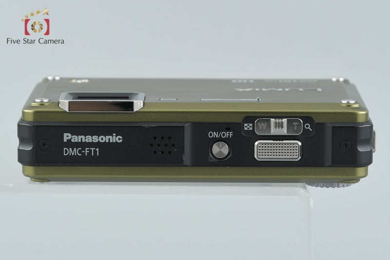 中古】Panasonic パナソニック LUMIX DMC-FT1 フォリッジグリーン
