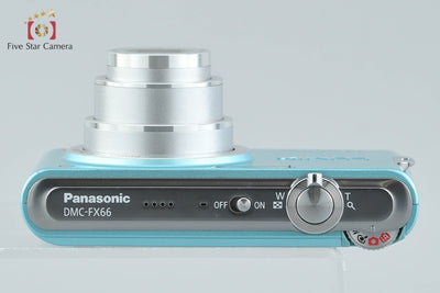 【中古】Panasonic パナソニック LUMIX DMC-FX66 フローラルブルー コンパクトデジタルカメラ
