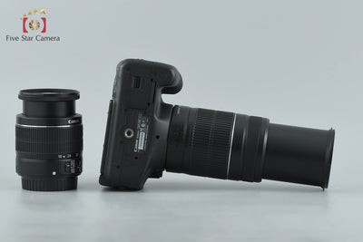 【中古】Canon キヤノン EOS Kiss X5 ダブルズームレンズキット シャッター回数僅少