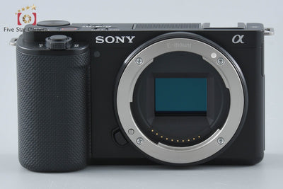 【中古】SONY ソニー α VLOGCAM ZV-E10 ダブルズームレンズキット ブラック シャッター回数僅少 元箱付き