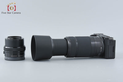 【中古】SONY ソニー α VLOGCAM ZV-E10 ダブルズームレンズキット ブラック シャッター回数僅少 元箱付き