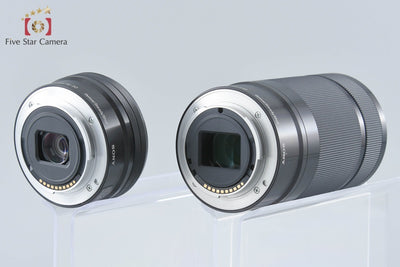 【中古】SONY ソニー α VLOGCAM ZV-E10 ダブルズームレンズキット ブラック シャッター回数僅少 元箱付き