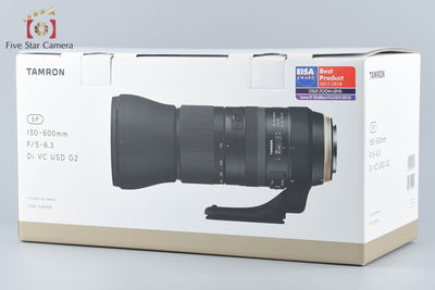 【中古】TAMRON タムロン A022 SP 150-600mm f/5-6.3 Di VC USD G2 キヤノン用 元箱付き