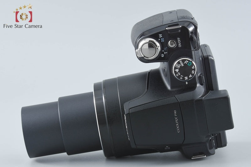 中古】Nikon ニコン COOLPIX P90 ブラック コンパクトデジタルカメラ