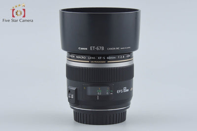 【中古】Canon キヤノン EF-S 60mm f/2.8 MACRO USM