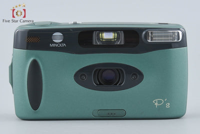 【中古】MINOLTA ミノルタ P's グリーン パノラマフィルムカメラ