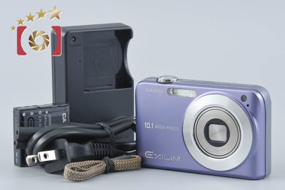 【中古】Casio カシオ EXILIM ZOOM EX-Z1050 ブルー コンパクトデジタルカメラ