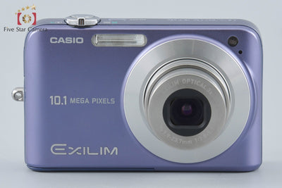 【中古】Casio カシオ EXILIM ZOOM EX-Z1050 ブルー コンパクトデジタルカメラ