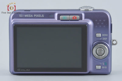 【中古】Casio カシオ EXILIM ZOOM EX-Z1050 ブルー コンパクトデジタルカメラ
