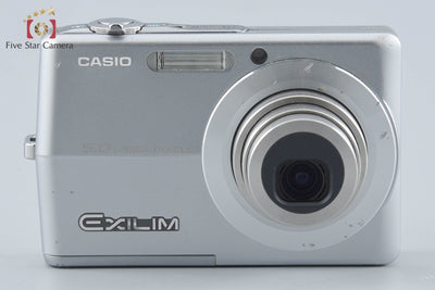 【中古】Casio カシオ EXILIM ZOOM EX-Z500 シルバー コンパクトデジタルカメラ