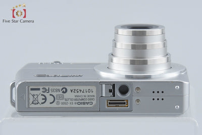 【中古】Casio カシオ EXILIM ZOOM EX-Z500 シルバー コンパクトデジタルカメラ