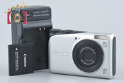 【中古】Canon キヤノン PowerShot A2200 シルバー コンパクトデジタルカメラ