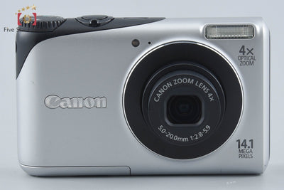 【中古】Canon キヤノン PowerShot A2200 シルバー コンパクトデジタルカメラ