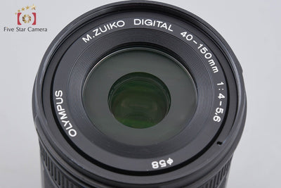 【中古】OLYMPUS オリンパス M.ZUIKO DIGITAL ED 40-150mm f/4-5.6 R ブラック