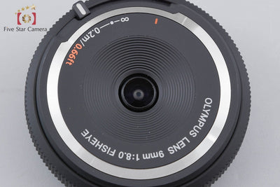 【中古】OLYMPUS オリンパス フィッシュアイボディーキャップレンズ BCL-0980（9mm F8.0 Fisheye）ブラック