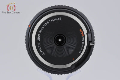 【中古】OLYMPUS オリンパス フィッシュアイボディーキャップレンズ BCL-0980（9mm F8.0 Fisheye）ブラック
