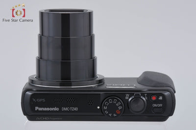 【中古】Panasonic パナソニック LUMIX DMC-TZ40 ブラック コンパクトデジタルカメラ
