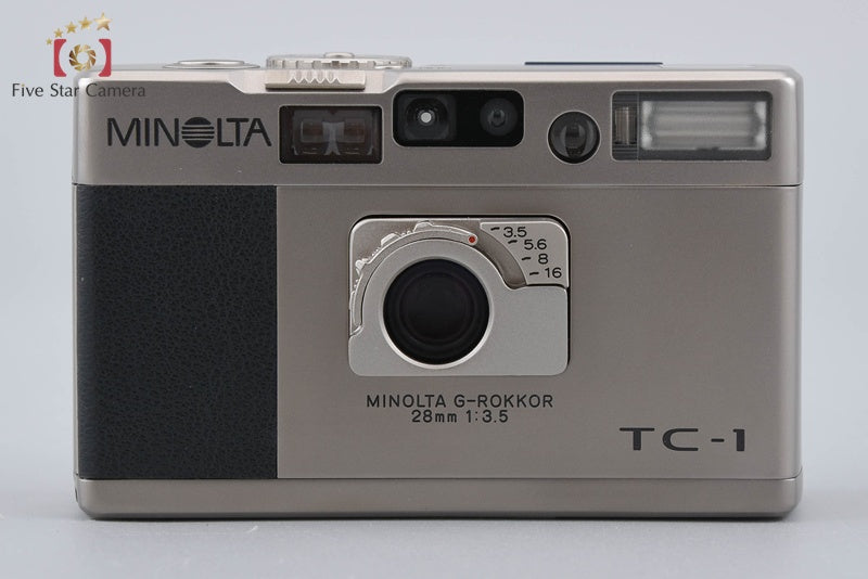 中古】MINOLTA ミノルタ TC-1 コンパクトフィルムカメラ – Five Star