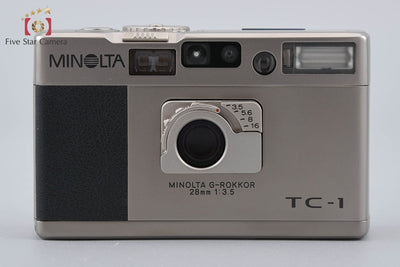 【中古】MINOLTA ミノルタ TC-1 コンパクトフィルムカメラ