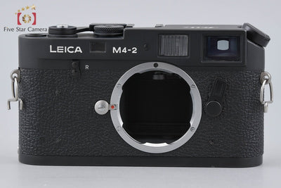 【中古】Leica ライカ M4-2 ブラック レンジファインダーフィルムカメラ