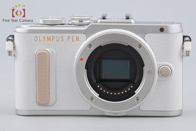 【中古】OLYMPUS オリンパス PEN E-PL8 14-42mm EZ レンズキット ホワイト シャッター回数僅少