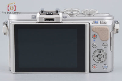【中古】OLYMPUS オリンパス PEN E-PL8 14-42mm EZ レンズキット ホワイト シャッター回数僅少