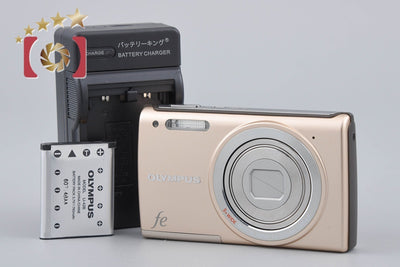 【中古】OLYMPUS オリンパス FE-5050 ゴールド コンパクトデジタルカメラ