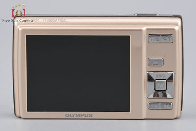 【中古】OLYMPUS オリンパス FE-5050 ゴールド コンパクトデジタルカメラ