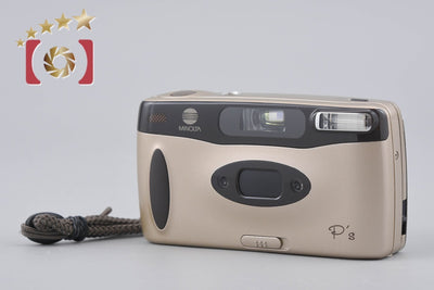 【中古】MINOLTA ミノルタ P's ゴールド パノラマフィルムカメラ
