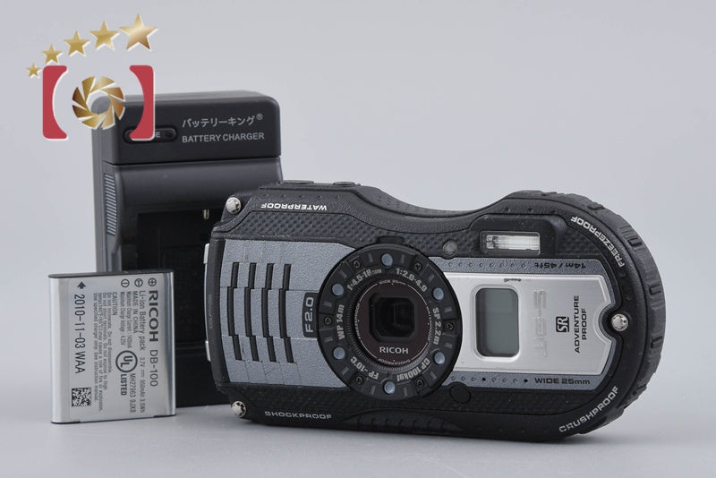 中古】RICOH リコー PENTAX ペンタックス WG-5 GPS ガンメタリック