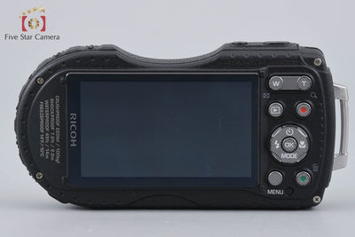 【中古】RICOH リコー PENTAX ペンタックス WG-5 GPS ガンメタリック 防水デジタルカメラ シャッター回数僅少