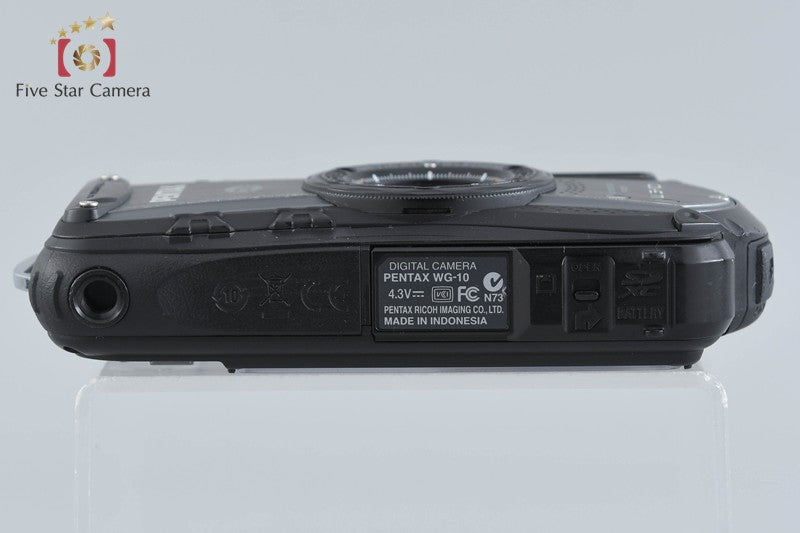 中古】RICOH リコー PENTAX ペンタックス WG-10 ブラック 防水