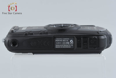 【中古】RICOH リコー PENTAX ペンタックス WG-10 ブラック 防水コンパクトデジタルカメラ