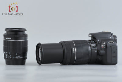 【中古】Canon キヤノン EOS Kiss X7 ダブルズームキット ブラック