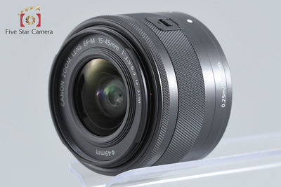 【中古】Canon キヤノン EOS Kiss M EF-M 15-45 IS STM レンズキット ブラック