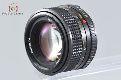 【中古】MINOLTA ミノルタ New MD 50mm f/1.4