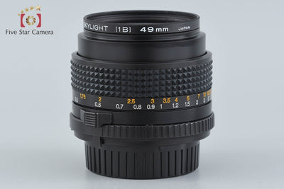 【中古】MINOLTA ミノルタ New MD 50mm f/1.4