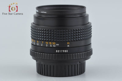 【中古】MINOLTA ミノルタ New MD 50mm f/1.4
