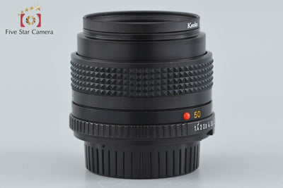 【中古】MINOLTA ミノルタ New MD 50mm f/1.4